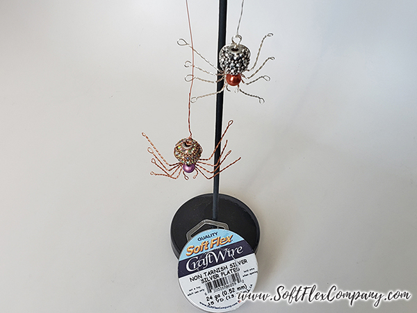 Soft Flex Craft Wire Spiders by James Browning