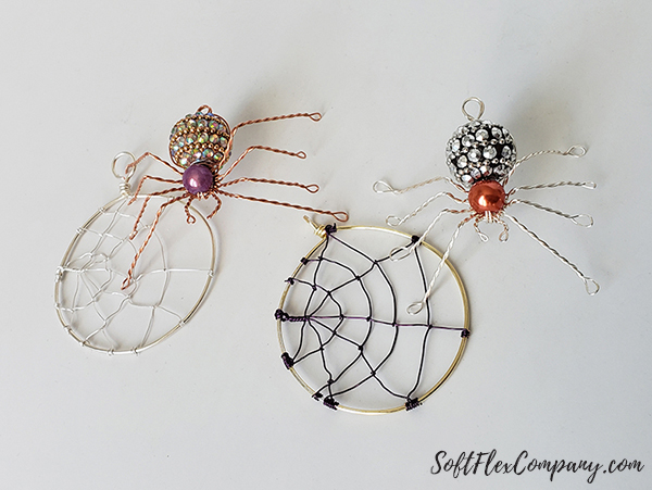 Soft Flex Craft Wire Spiders by James Browning
