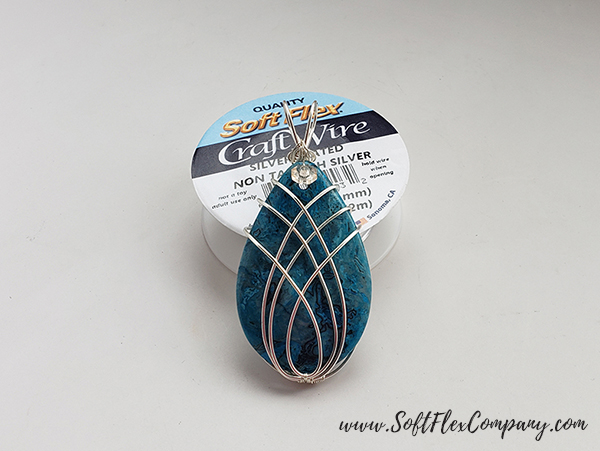 Soft Flex Craft Wire Simple Wire Wrap Weave Cabochon by James Browning