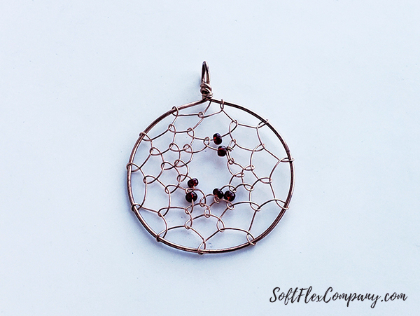 Wire Wrapped Copper Dreamcatcher - Conscious Crafties