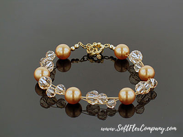 Gold Beaded Bracelet by Jamie Hogsett