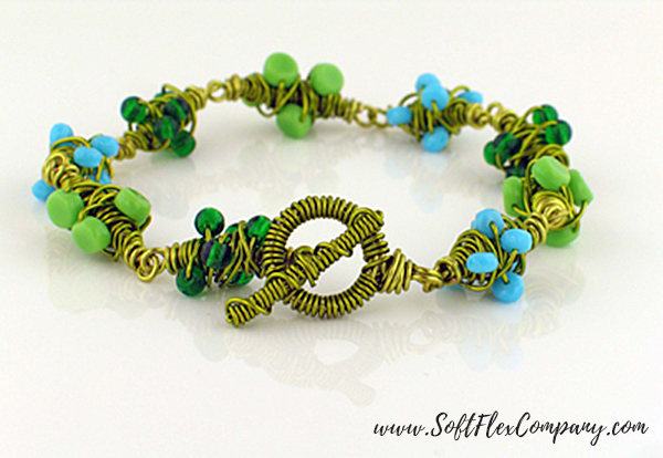 Whole Lotta Green Bracelet by Jamie Hogsett