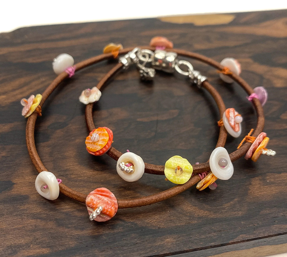 Rainbows and Sunshine Stream of Bubbles Bracelet Kit at The Bead Gallery, Honolulu