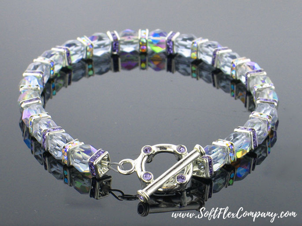 Fancy Crystals Bracelet by Janet Balich