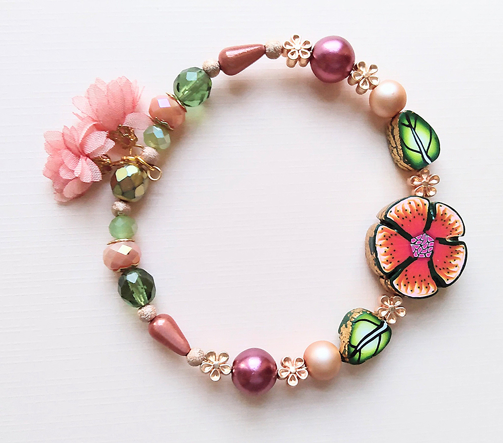 Flower Bracelet by Janet Boyer