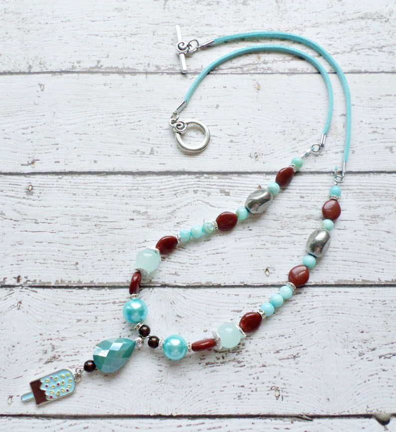 Ice Cream Necklace by Janet Boyer