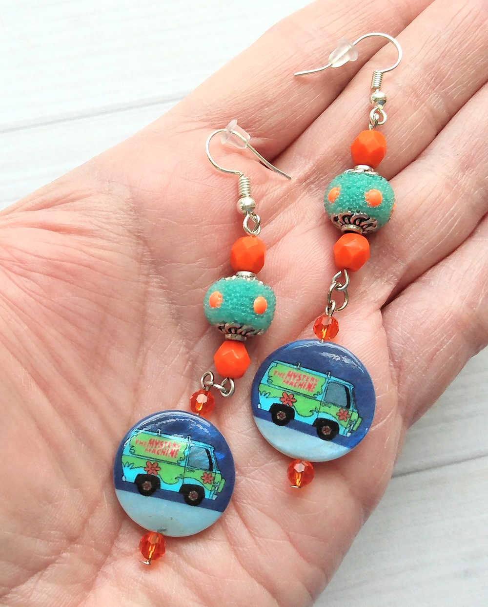 Scooby Doo Earrings by Janet Boyer