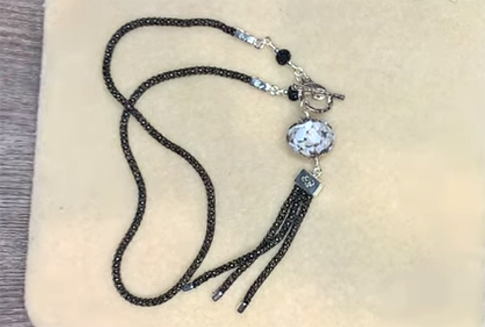Y-Shaped Necklace by Jenifer Miller