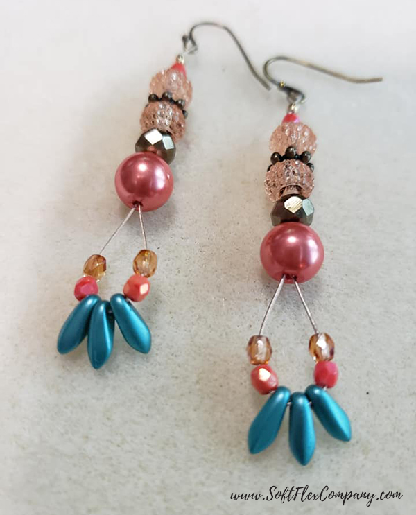 Finished Jewelry Designs From Our Shades of Coral Design Kit - Soft ...