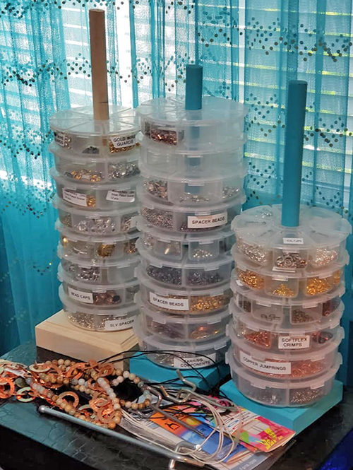 Bead Storage for Jewellery Making