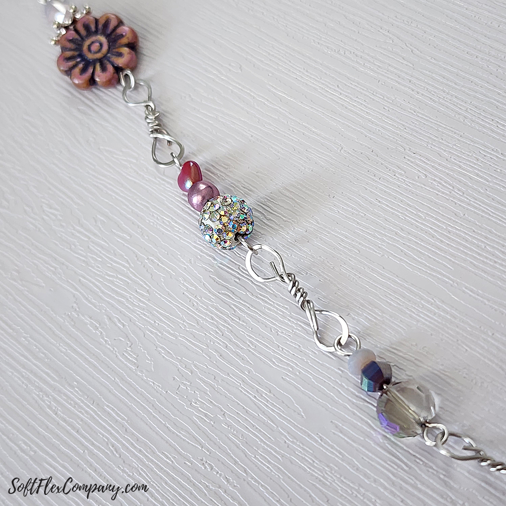 Wire Wrapped Links With Craft Wire by Joyce Trowbridge