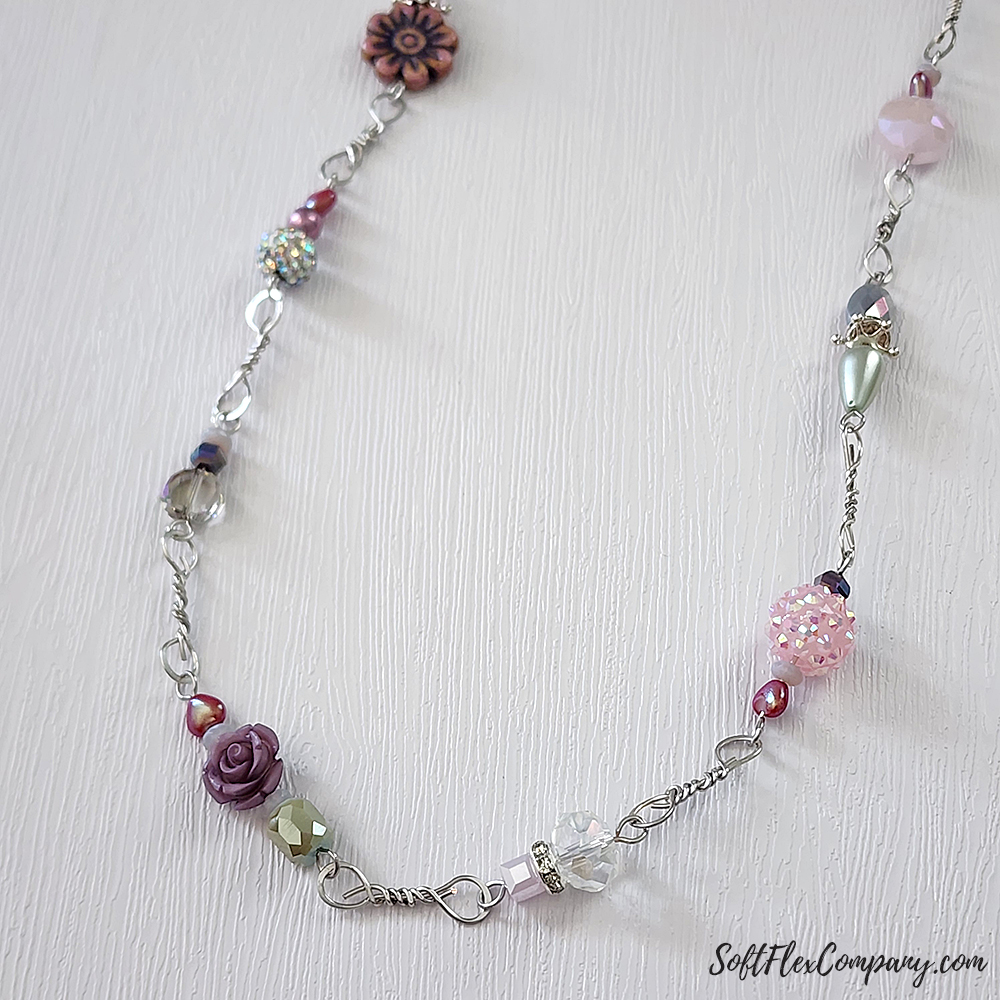 Wire Wrapped Links With Craft Wire by Joyce Trowbridge