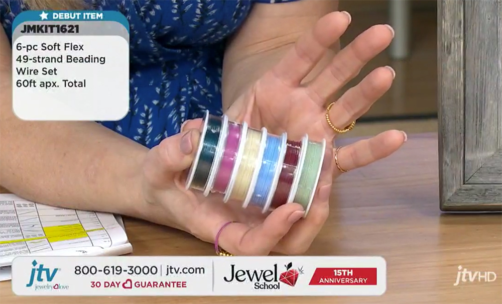 Soft Flex Beading Wire on JTV