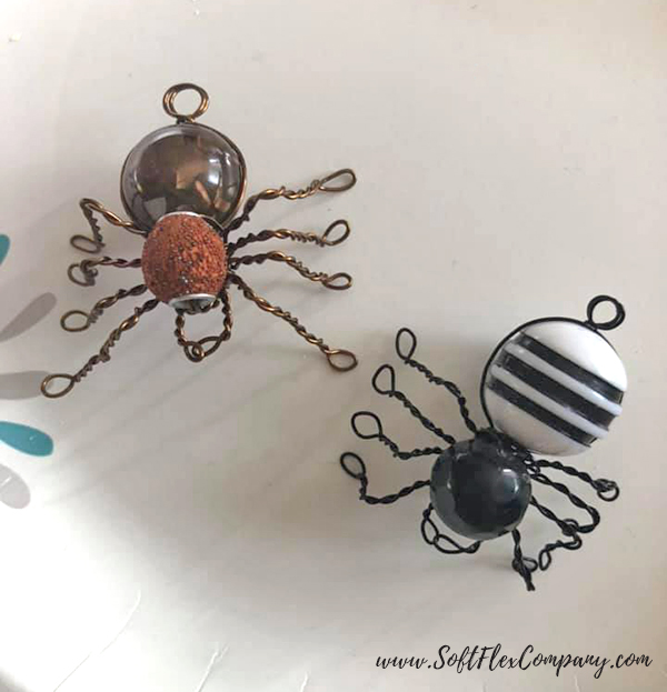 Beaded Spiders by Kathy Gillenwater