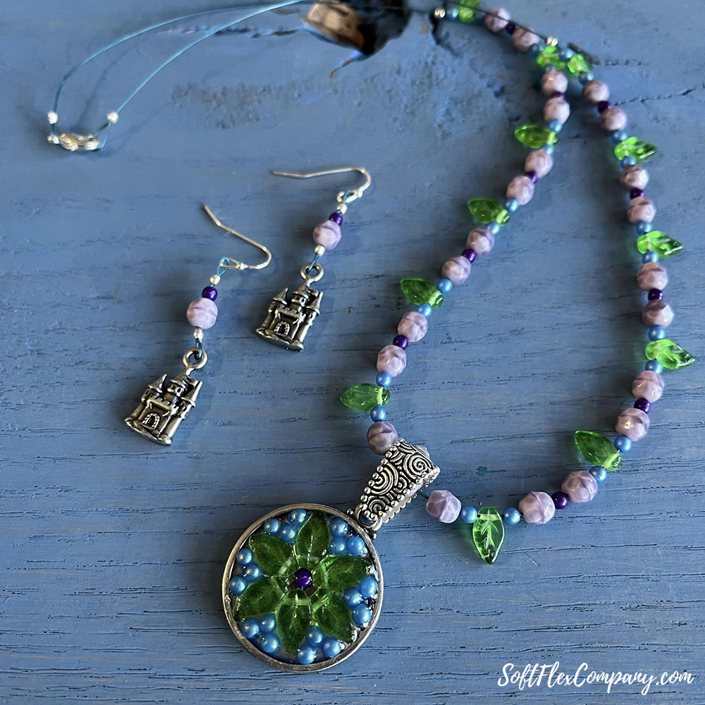 A Very Berry Summer Necklace & Earrings by Kristen Fagan