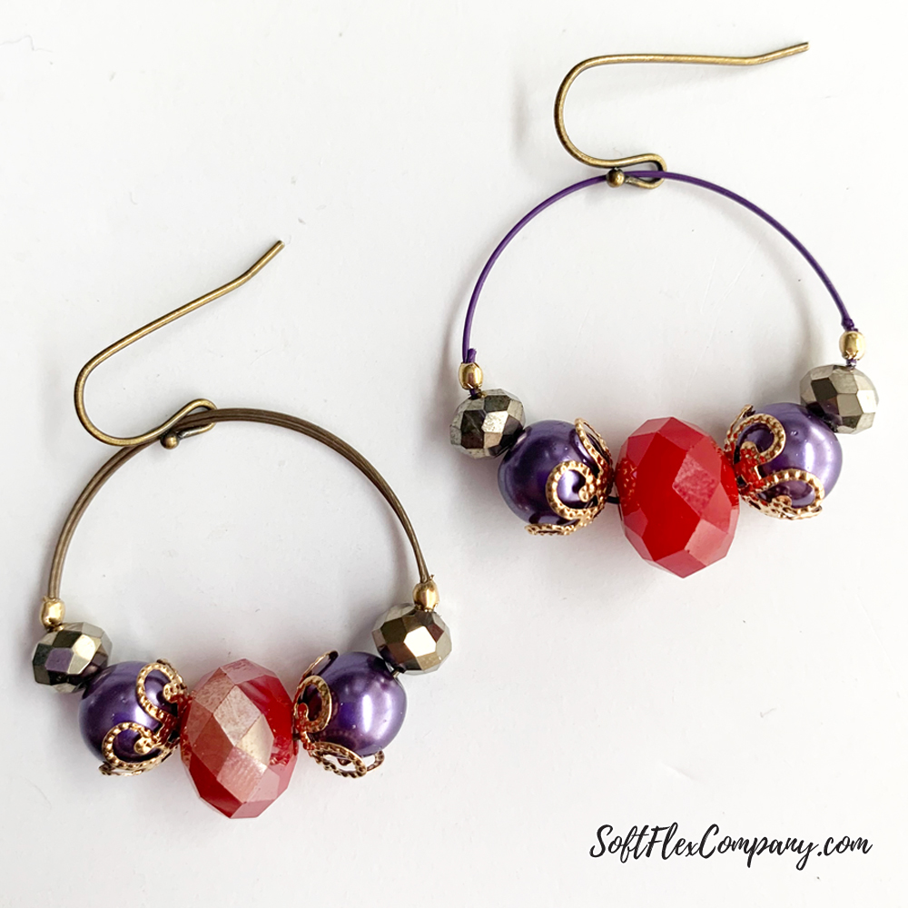 1 of 4 Beaded Earrings for Valentine's Day by Kristen Fagan