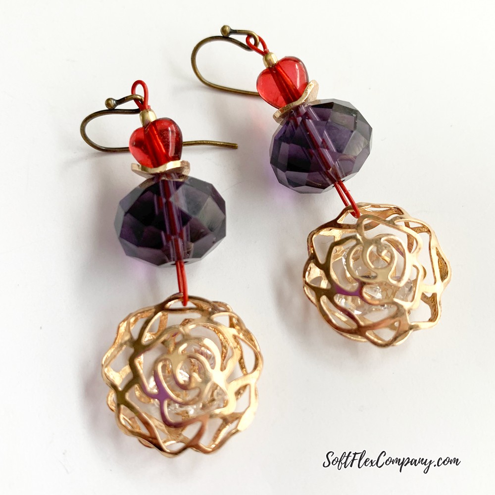1 of 4 Beaded Earrings for Valentine's Day by Kristen Fagan