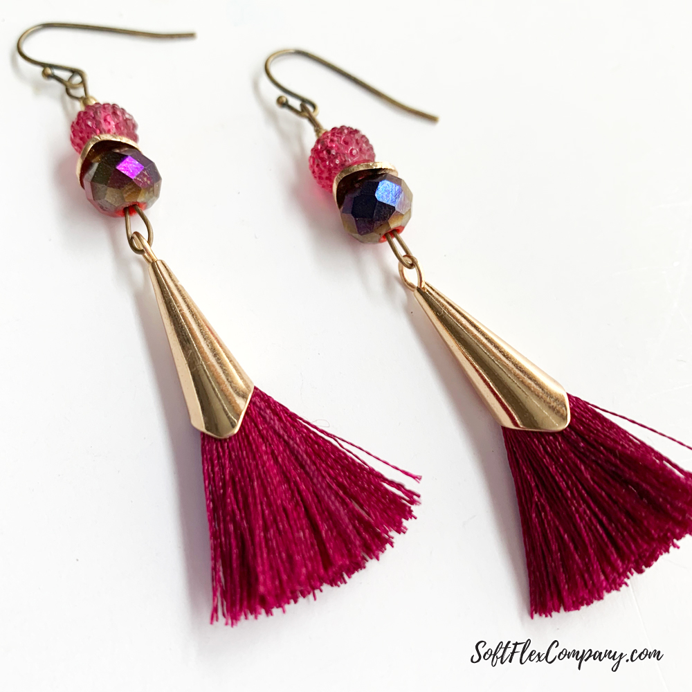 1 of 4 Beaded Earrings for Valentine's Day by Kristen Fagan