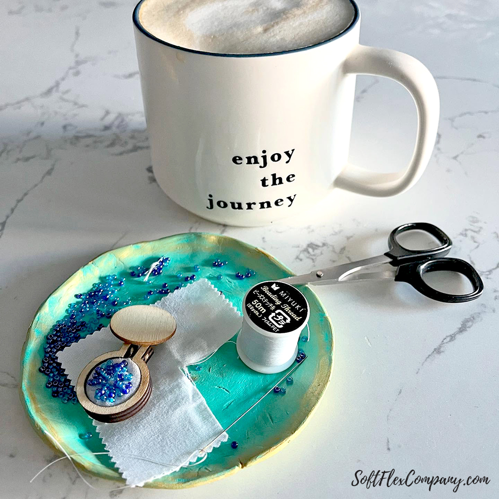 TGBE Arctic Circle Bead Embriodery by Kristen Fagan