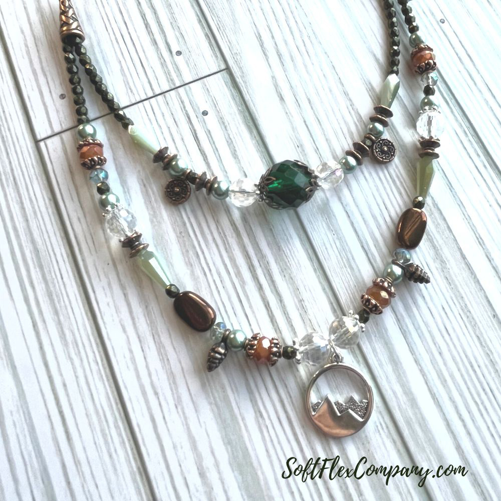 Cozy Mountain Retreat Multi-Strand Necklace by Kristen Fagan