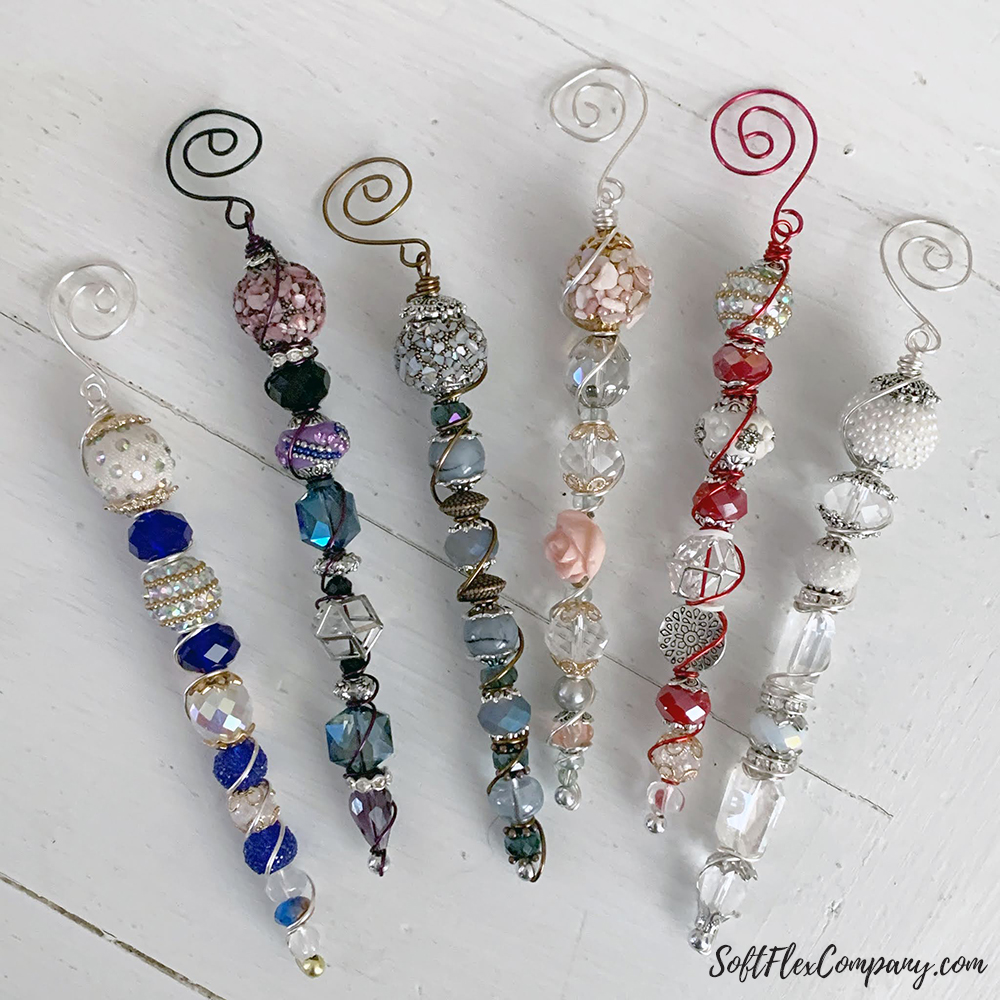 Craft Wire Swirl Ornament Hanger & Icicle Ornament by Kristen Fagan