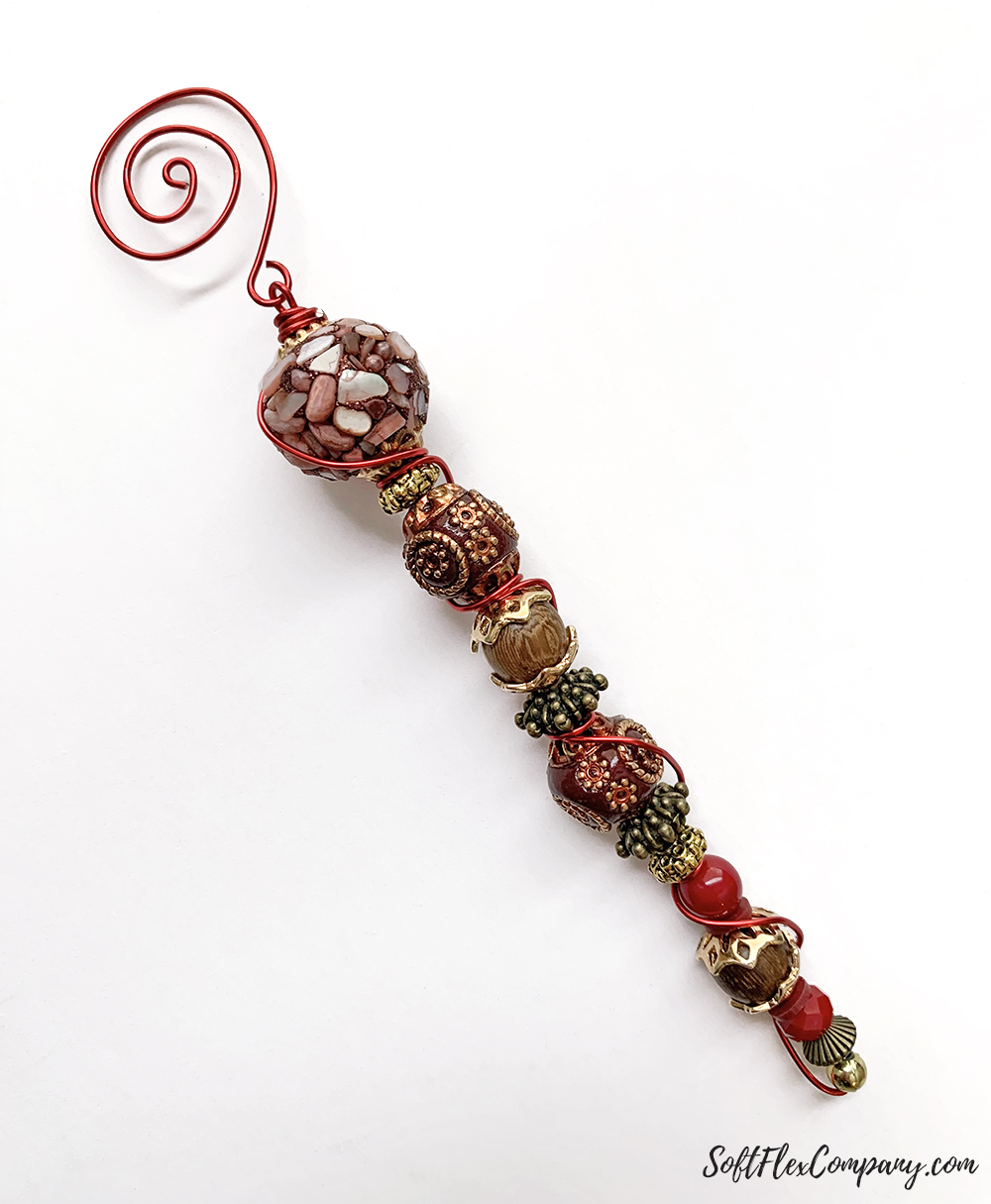 Craft Wire Swirl Ornament Hanger & Icicle Ornament by Kristen Fagan