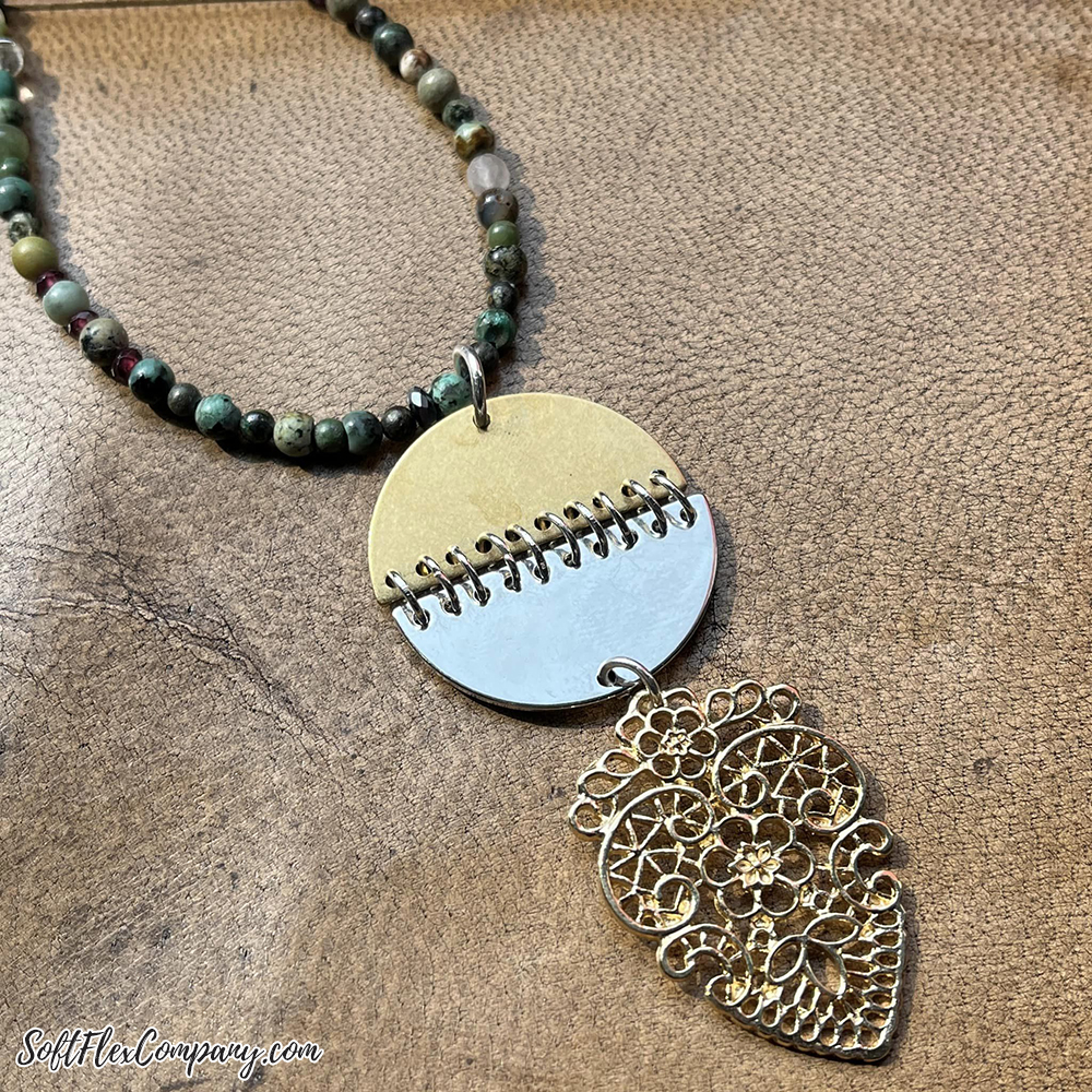 Filigree Pendant Necklace by Kristen Fagan