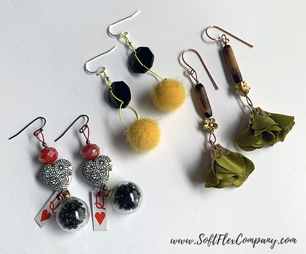 Halloween Earrings by Kristen Fagan