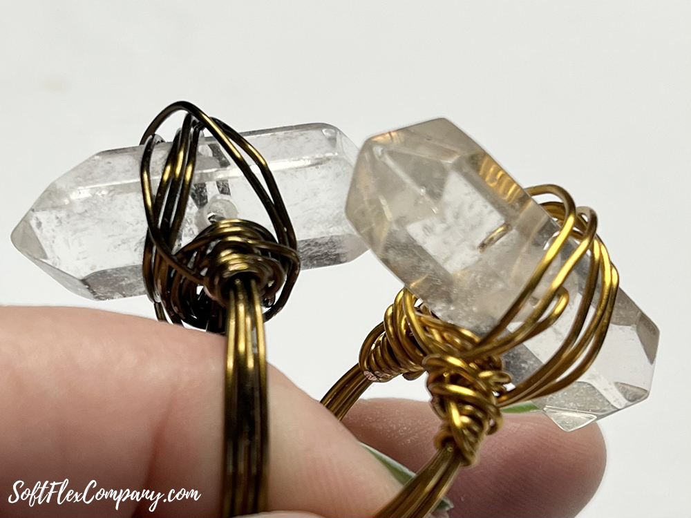 JJB Mystery Box Wire Wrapped Crystal Rings by Kristen Fagan