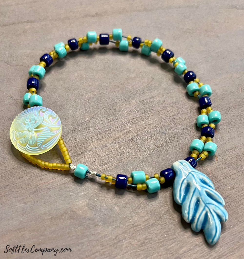 Live Beading Party Bracelet by Kristen Fagan