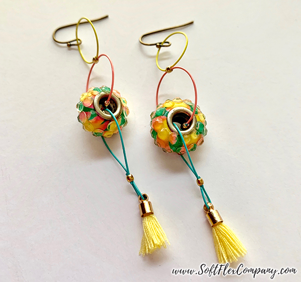 Neon Nights Trios Earrings by Kristen Fagan