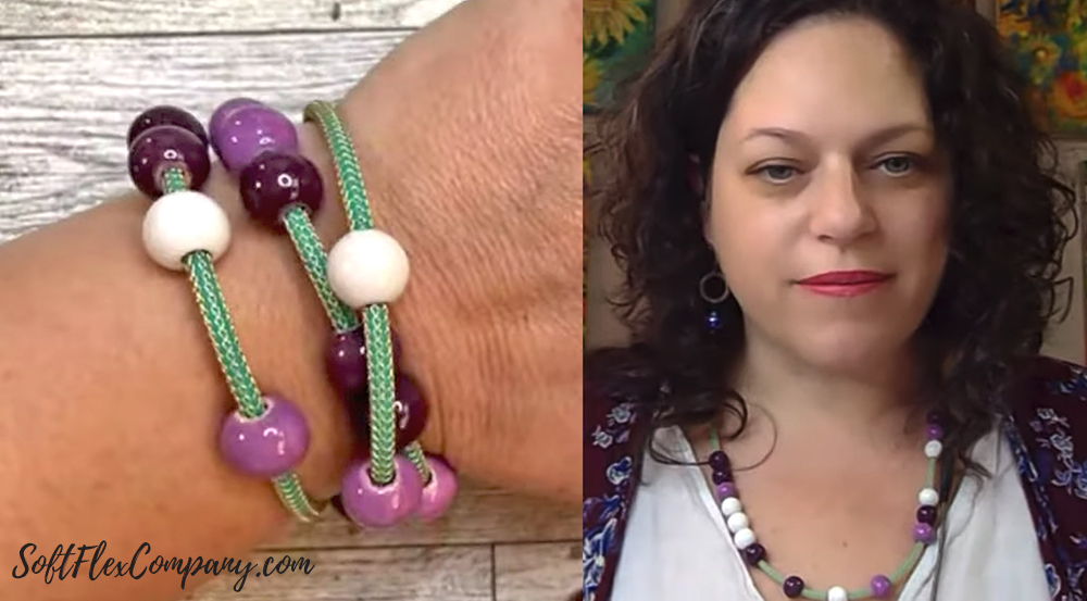 SilverSilk Wrap Bracelet or Necklace by Kristen Fagan