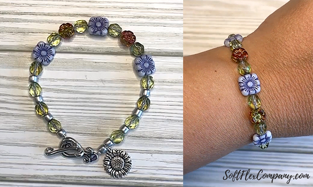 Spring Blossoms Bracelet by Kristen Fagan