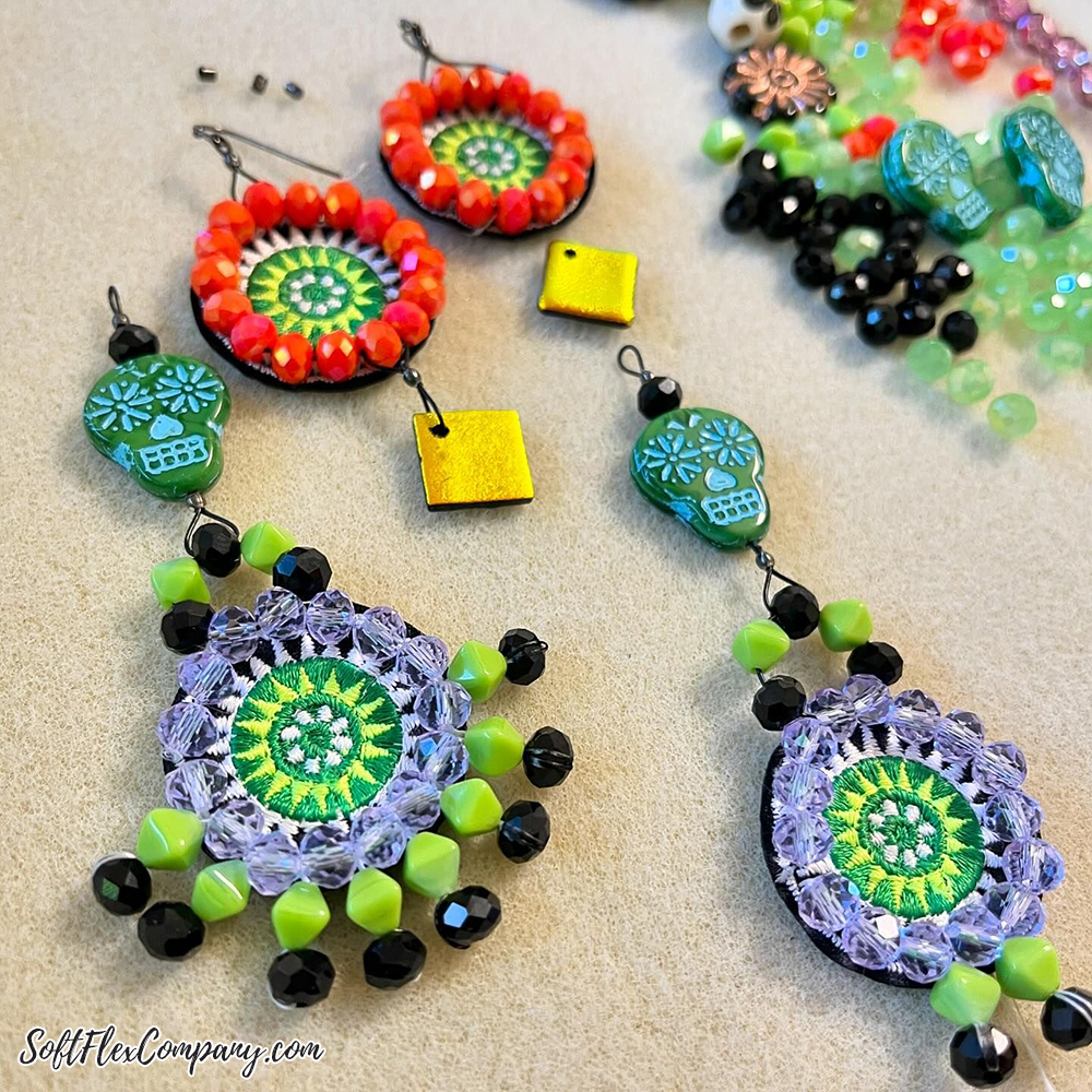 TGBE Fall Fest 2024 Bead Embroidery Jewelry by Kristen Fagan