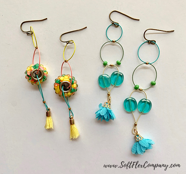 Dangle Earrings With Trios And Magical Crimpers 2