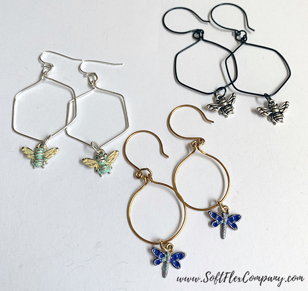 WigJig Honeycomb Earrings by Kristen Fagan