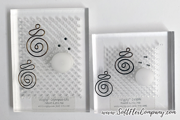 WigJig Spiral Earrings by Kristen Fagan