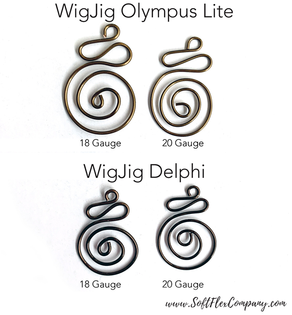 WigJig Spiral Earrings by Kristen Fagan