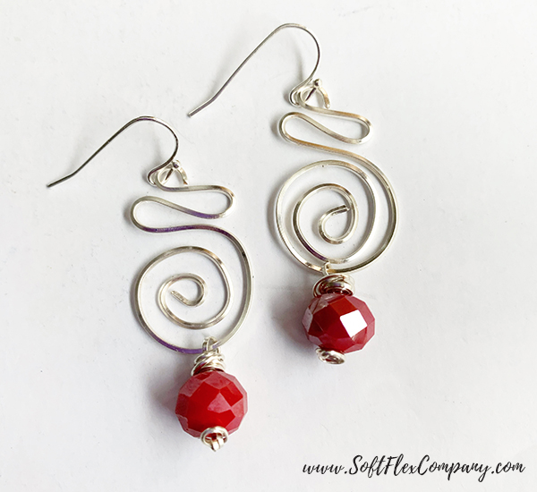 WigJig Spiral Earrings by Kristen Fagan