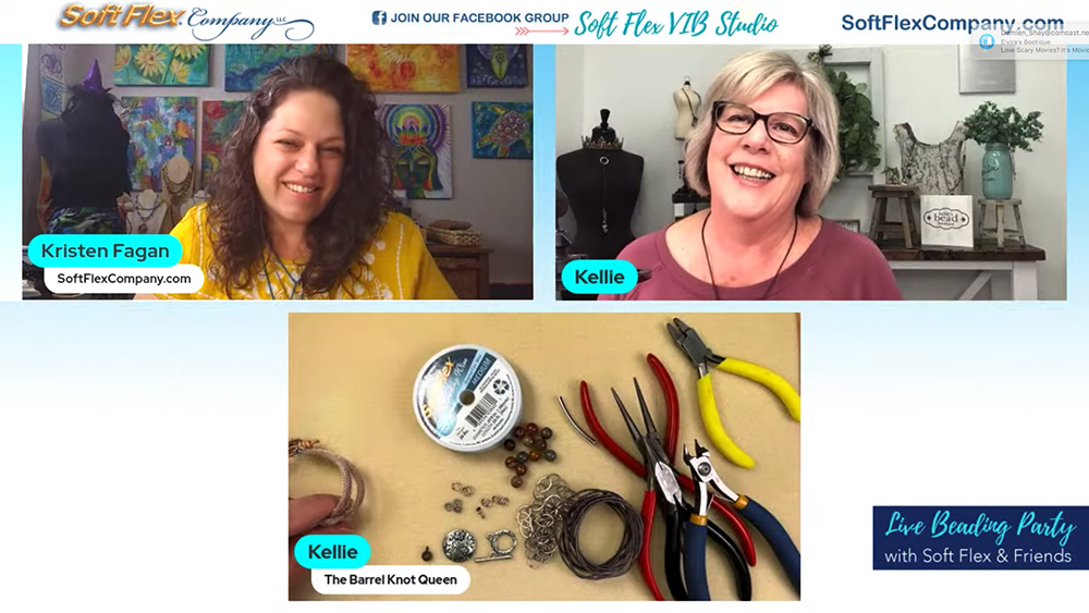 Live Beading Party with Kristen Fagan & Kellie Sutton