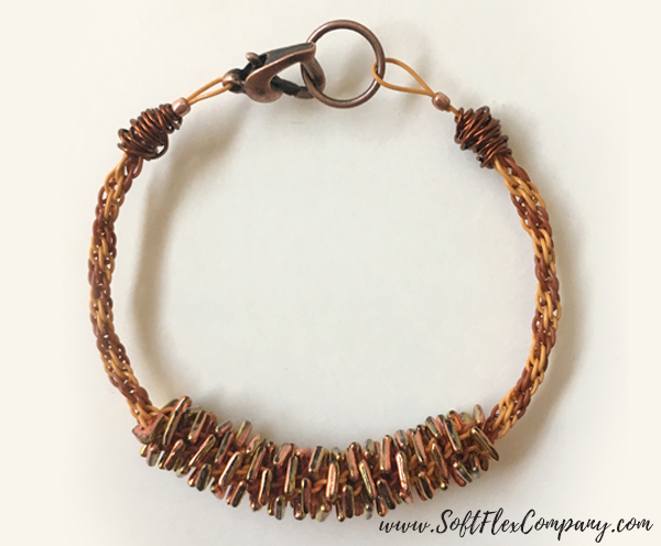 Make A Kumihimo Bracelet With Soft Flex Wire 6