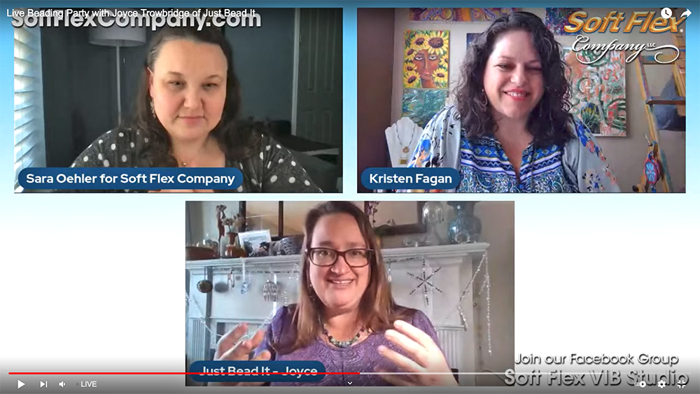 Live Beading Party withSara Oehler, Kristen Fagan, and Joyce Trowbridge of Just Bead It