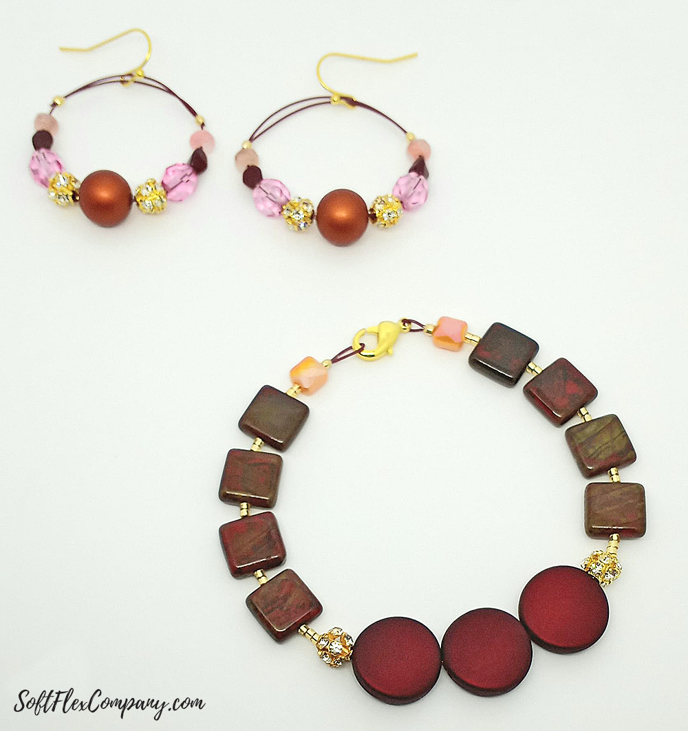 Sunset Splendor Jewelry Design by Liz Fleck Fife