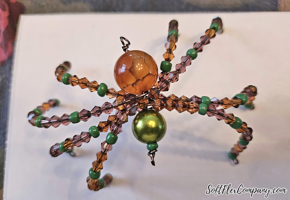 Beaded Spiders by Liz Georges