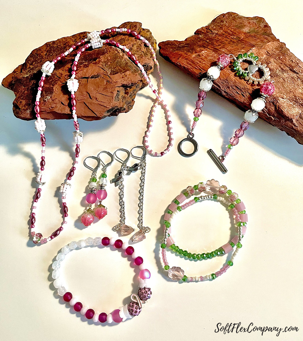 Pink Warrior Jewelry by Lois A. Becker