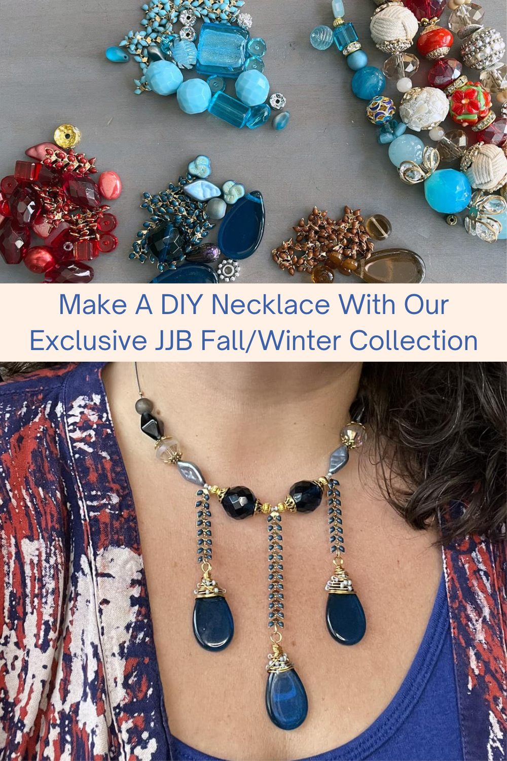 Make A DIY Necklace With Our Exclusive JJB Fall/Winter Collection Collage