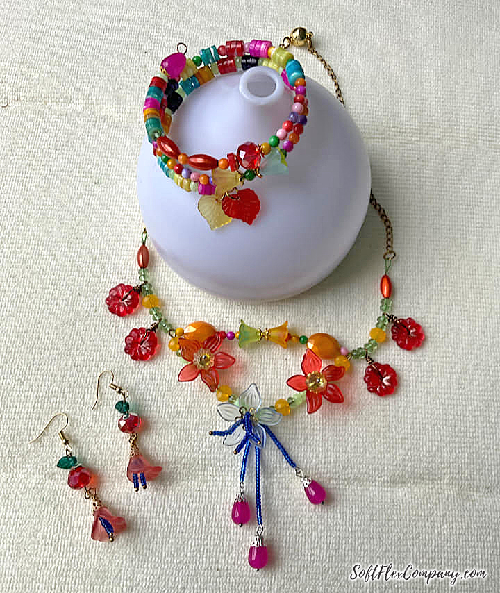 Exotic Blooms Jewelry Design by Maritza Davila