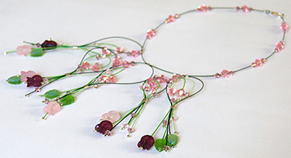 Vegetation Necklace by Melissa J. Lee