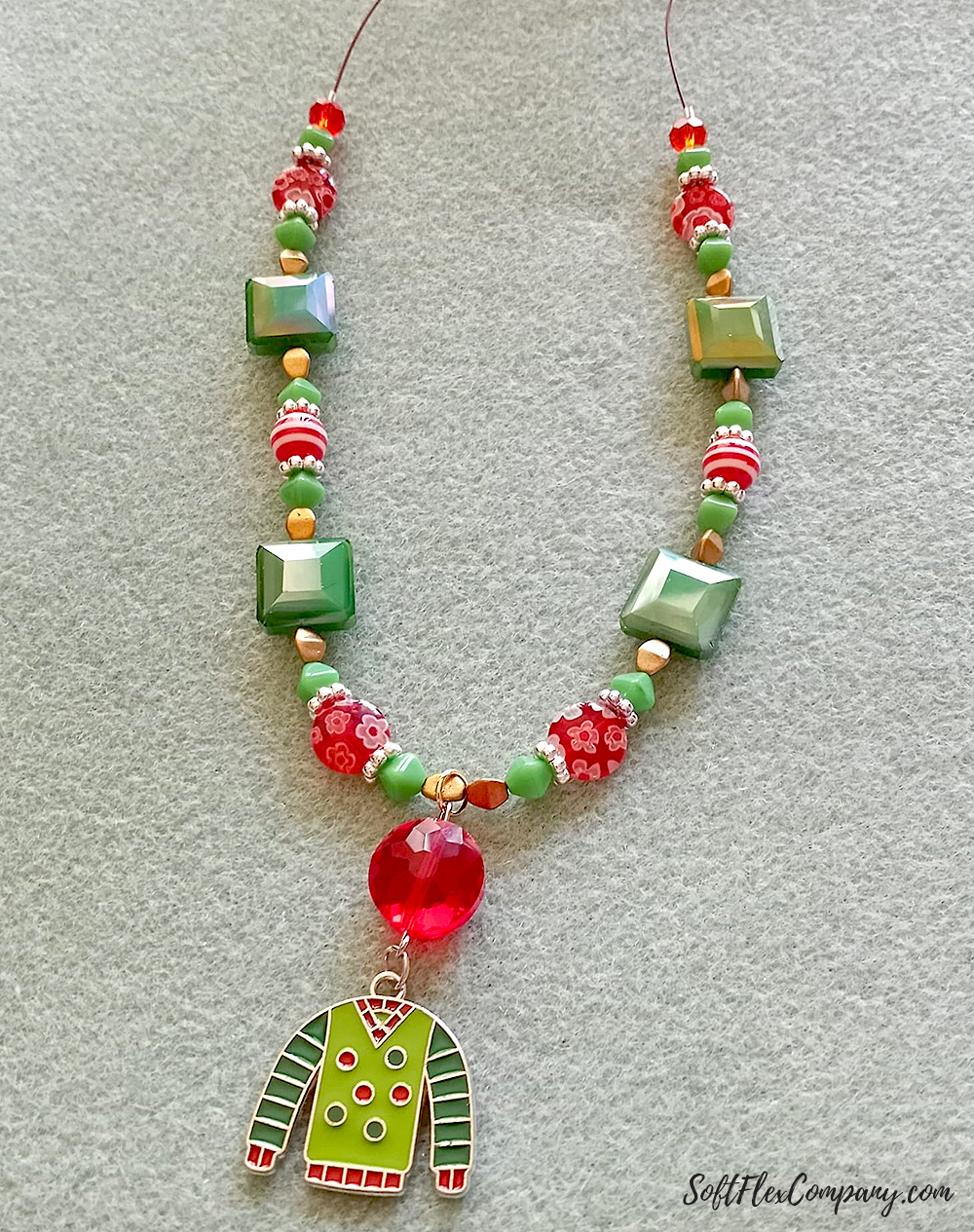 Ugly Sweater Jewelry Design by Melissa Martinez