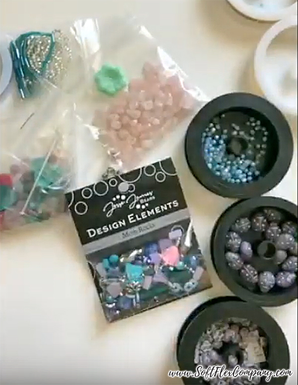 Soft Flex Live Beading Show: Soft Flex Colored Beading Wire And